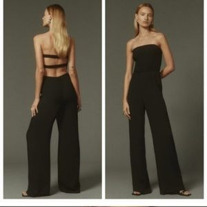 Reformation Carter NWT Jumpsuit in Black size 6